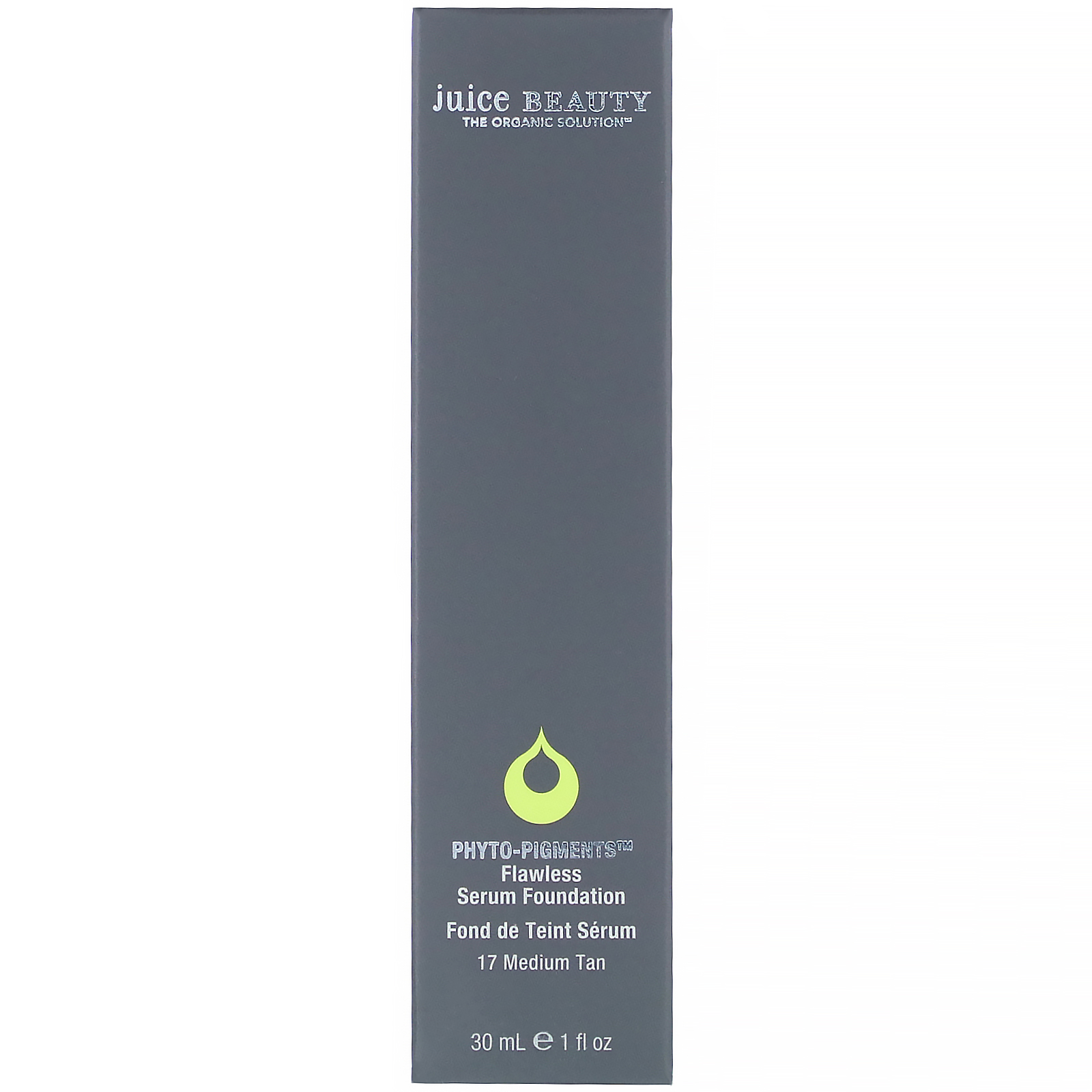 Comprar Juice Beauty, Phyto-Pigments, Flawless Serum Foundation, 17 Medium Tan, 1 fl oz (30 ml) - Imagem 2