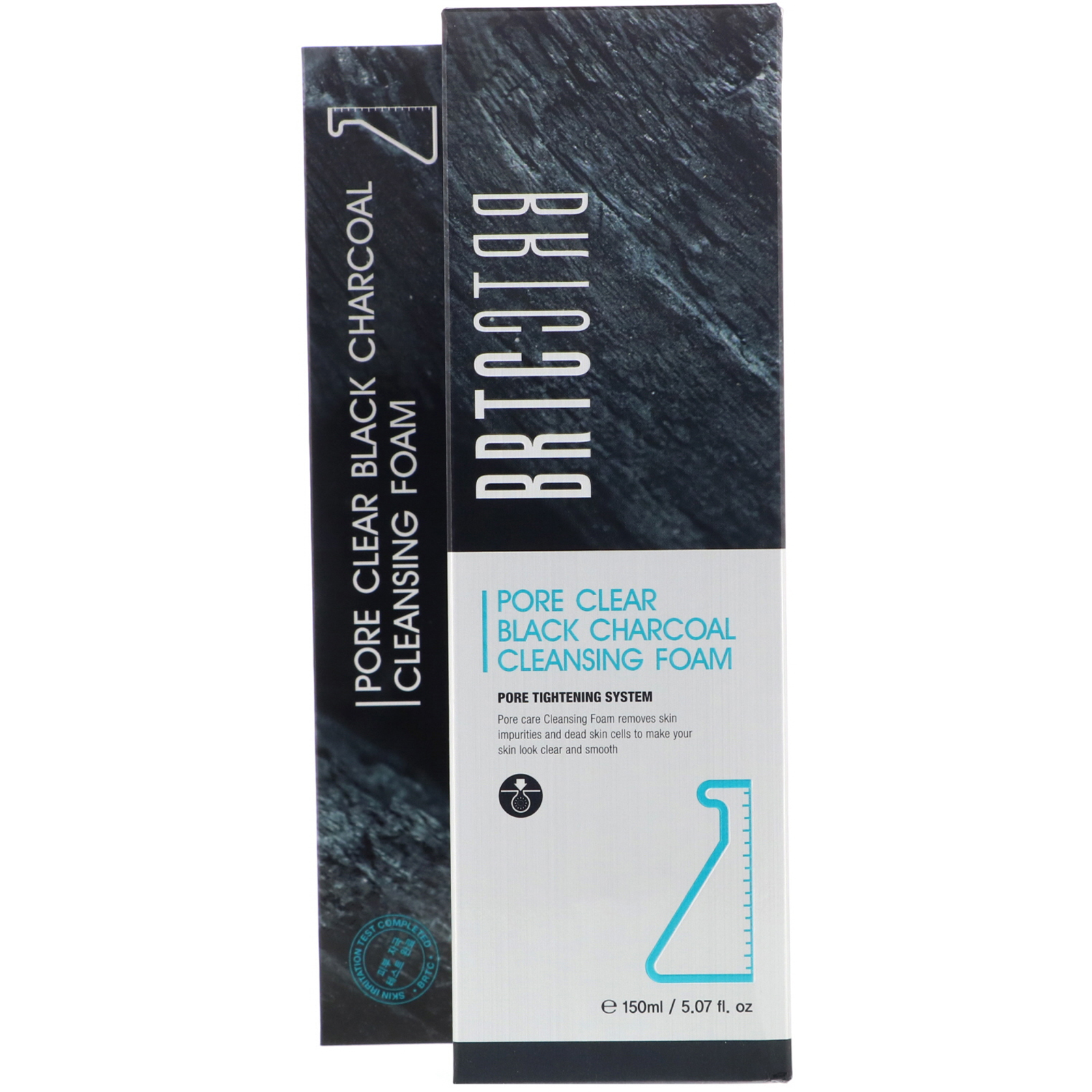 Comprar BRTC, Espuma de Carvão Vegetal para Limpeza dos Poros, 5,07 fl oz (150 ml)