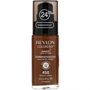 Comprar Revlon, Base líquida Colorstay para peles mistas a oleosas, 450 Mocha, 30 ml