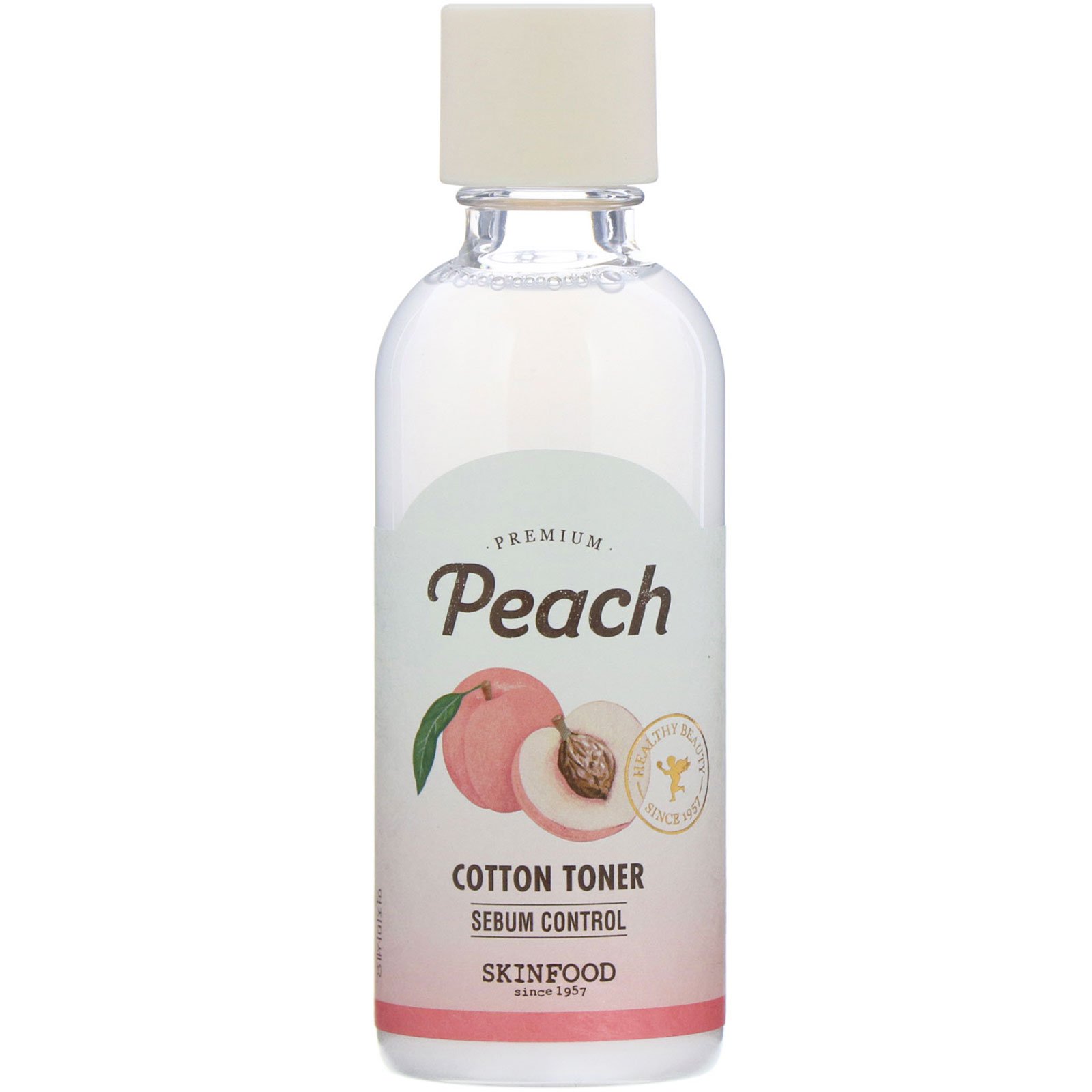 Comprar Skinfood, Premium Peach, Cotton Toner, 6.09 fl oz (180 ml)