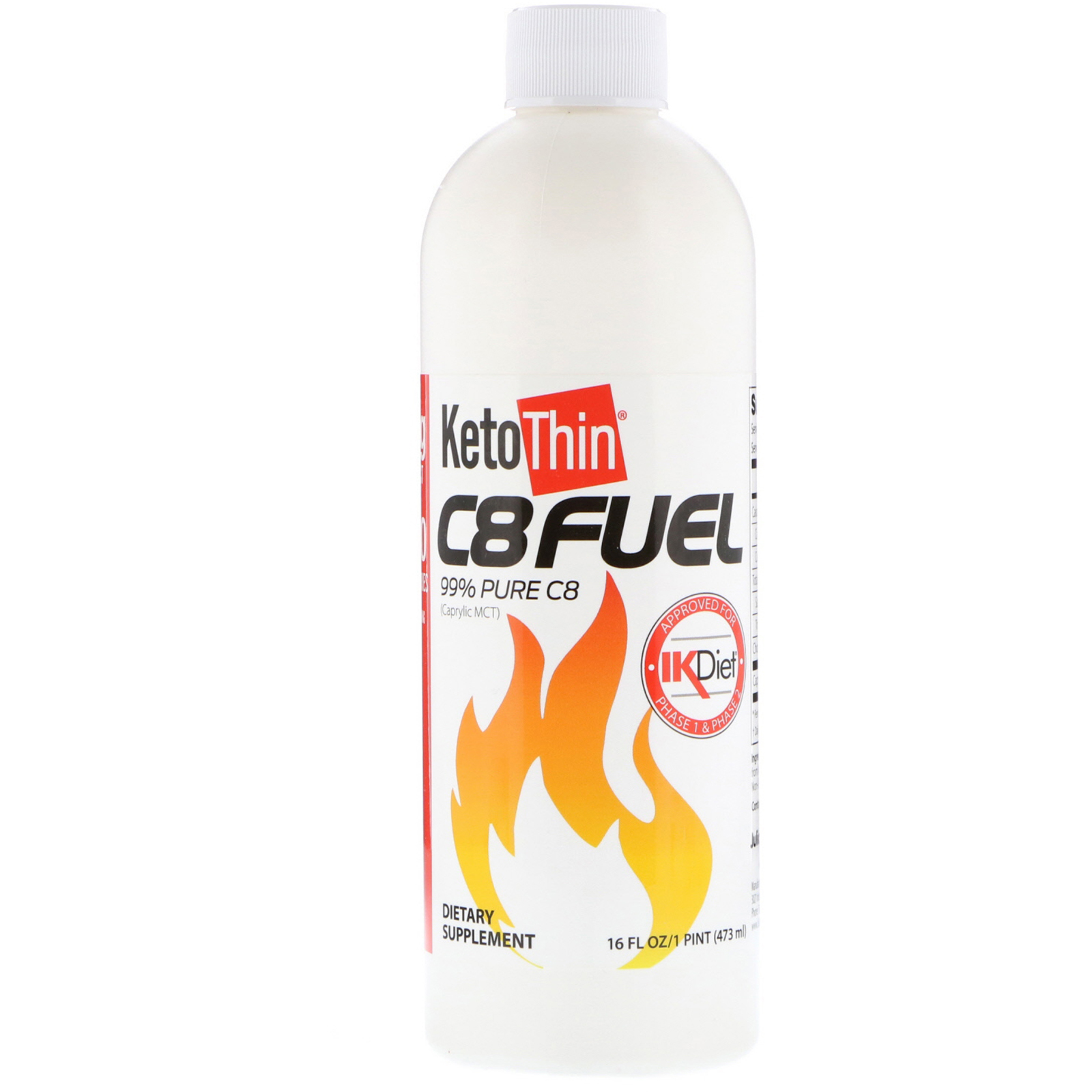 Comprar Julian Bakery, Combustível KetoThin C8, 16 fl oz (473 ml)
