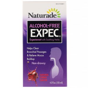 Comprar Naturade, EXPEC sem Álcool, Expectorante de Ervas, Sabor Natural de Cereja, 4,2 fl oz (125 ml)