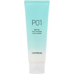 Comprar Cosmetea, Chá de Hortelã, Esponja de Limpeza de Poros, 4,23 fl oz (120 ml)