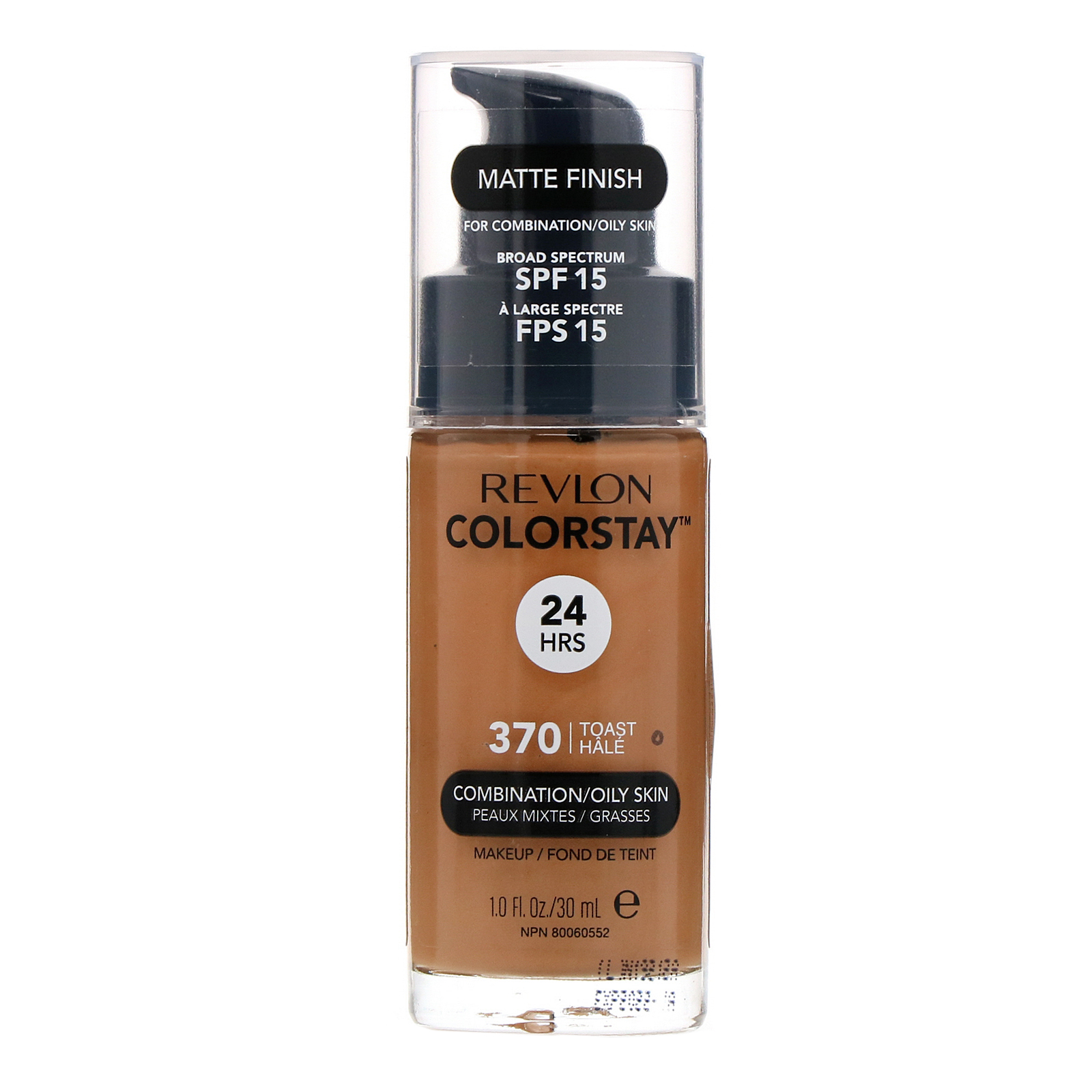 Comprar Revlon, Colorstay, maquiagem, pele mista/oleosa, 370 Toast, 30 ml