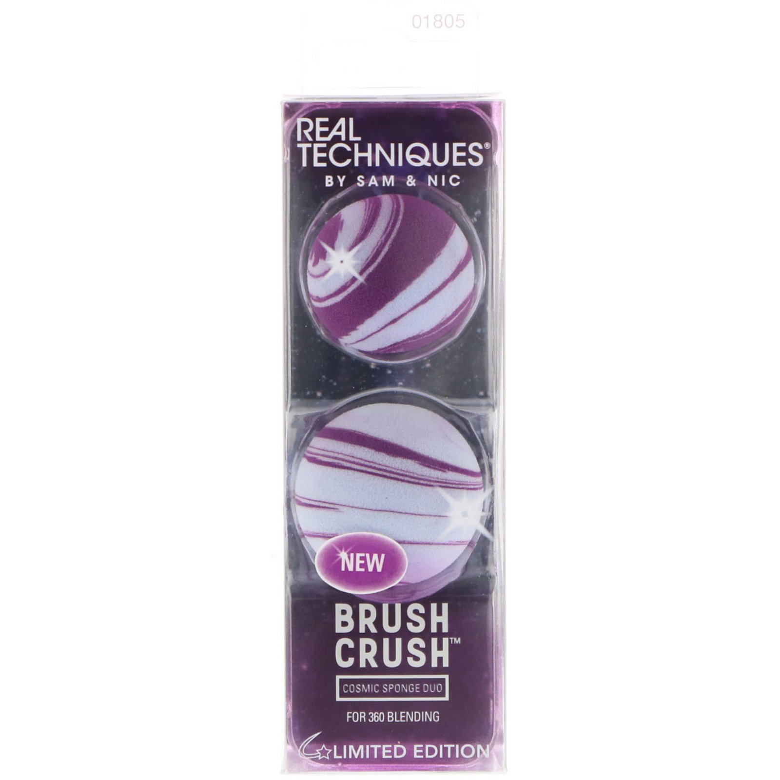 Comprar Real Techniques by Samantha Chapman, Edição Limitada, Brush Crush, Esponjas Cósmicas, 2 Esponjas - Imagem 2