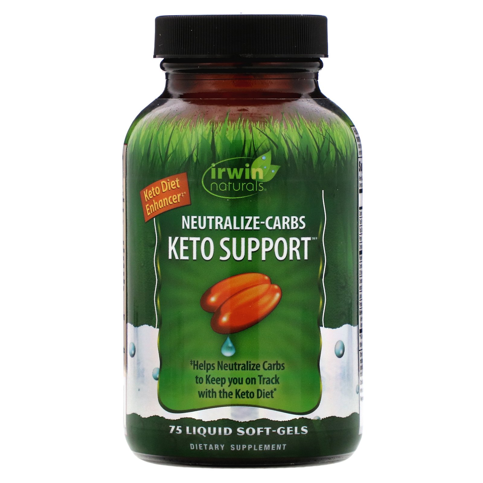 Comprar Irwin Naturals, Neutralize-Carbs Keto Support, 75 Liquid Soft-Gels