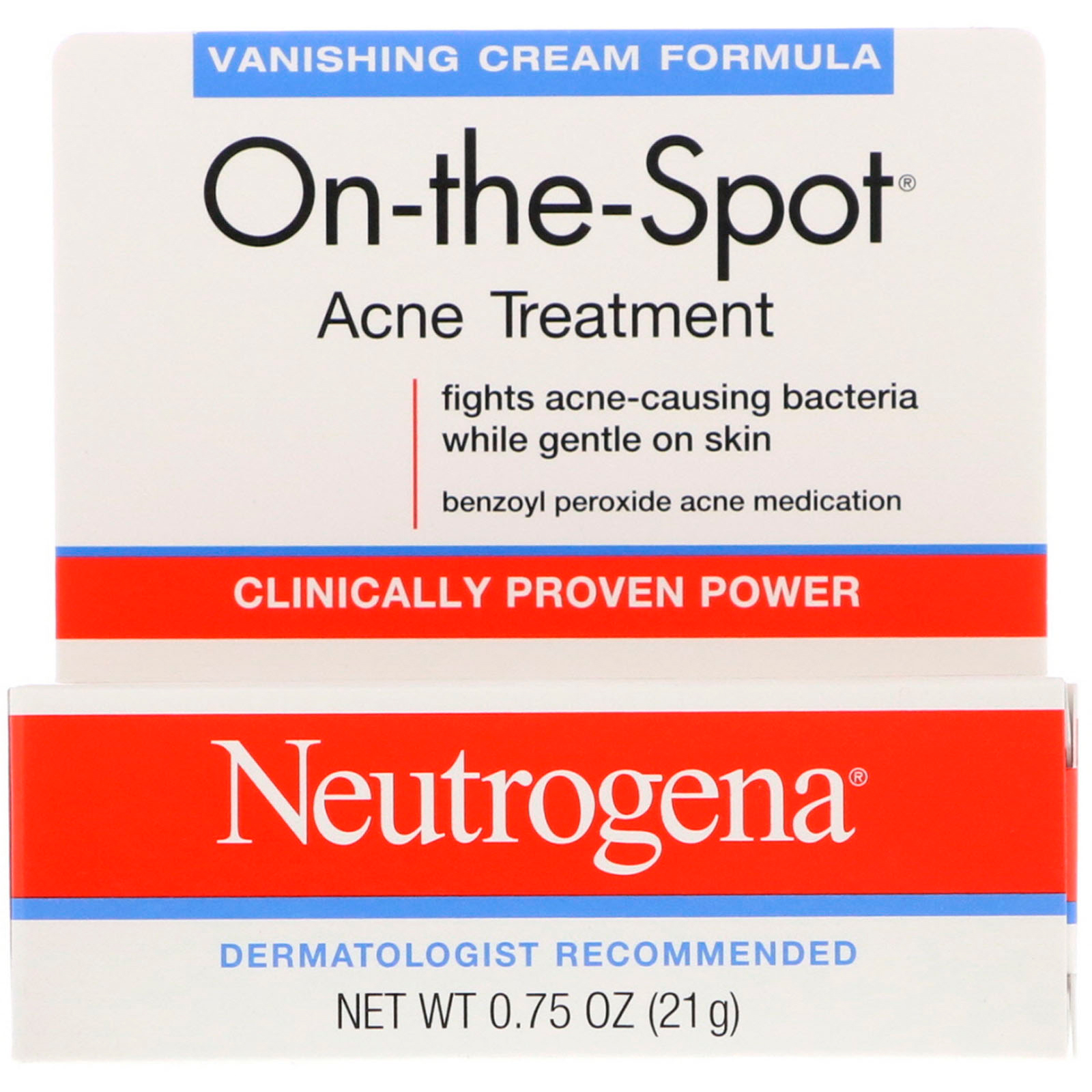 Comprar Neutrogena, On-the-Spot, Acne Treatment, 0.75 oz (21 g) - Imagem 2