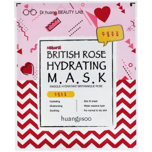 Comprar Huangjisoo, British Rose Hydrating Mask, 1 Sheet, 25 ml