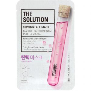 Comprar The Face Shop, The Solution, Firming Face Mask, 1 Sheet, 0.70 oz (20 g)