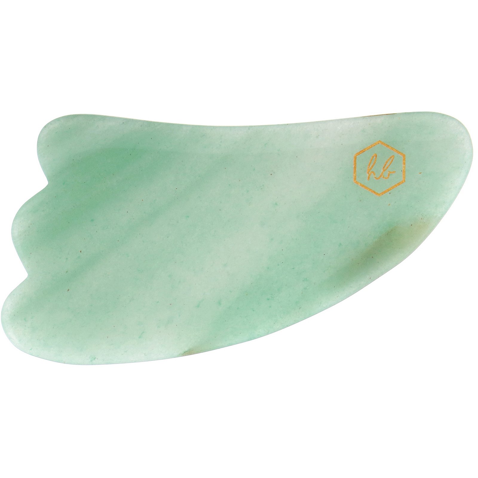 Comprar Honey Belle, Gua Sha de Jade, Espátula para Lifting Facial Natural, Jade, 1 Espátula