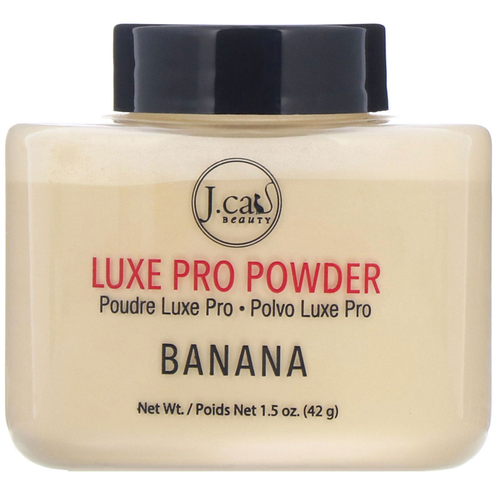 Comprar J.Cat Beauty, Pó profissional de luxo, LPP101 Banana, 42 g