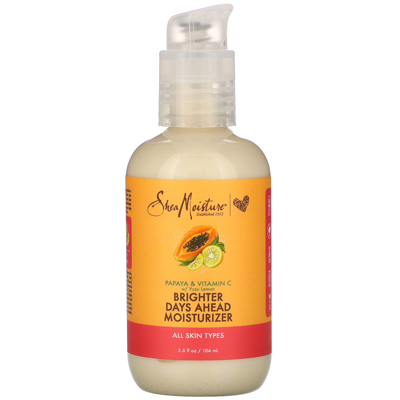 Comprar SheaMoisture, Brighter Days Ahead Moisturizer, 3.5 fl oz (104 ml)