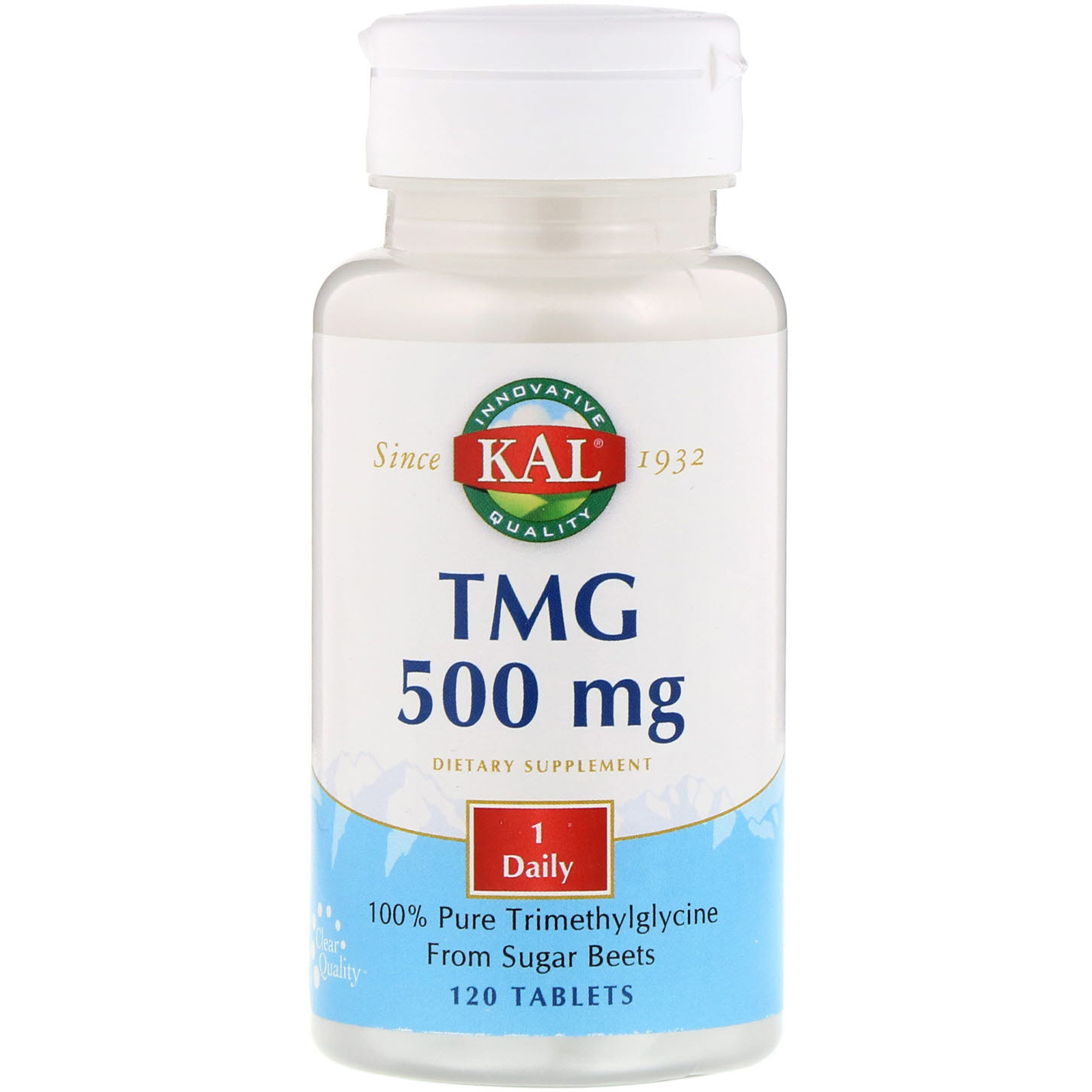 Comprar KAL, TMG, 500 mg, 120 Comprimidos