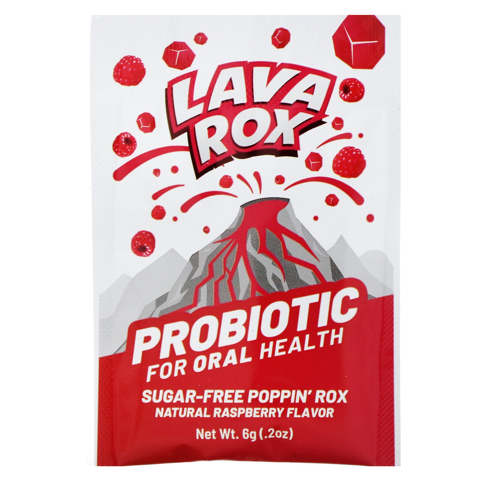 Comprar Advanced Orthomolecular Research AOR, Lava Rox, Probiotic for Oral Health, Natural Raspberry, .2 oz (6 g)
