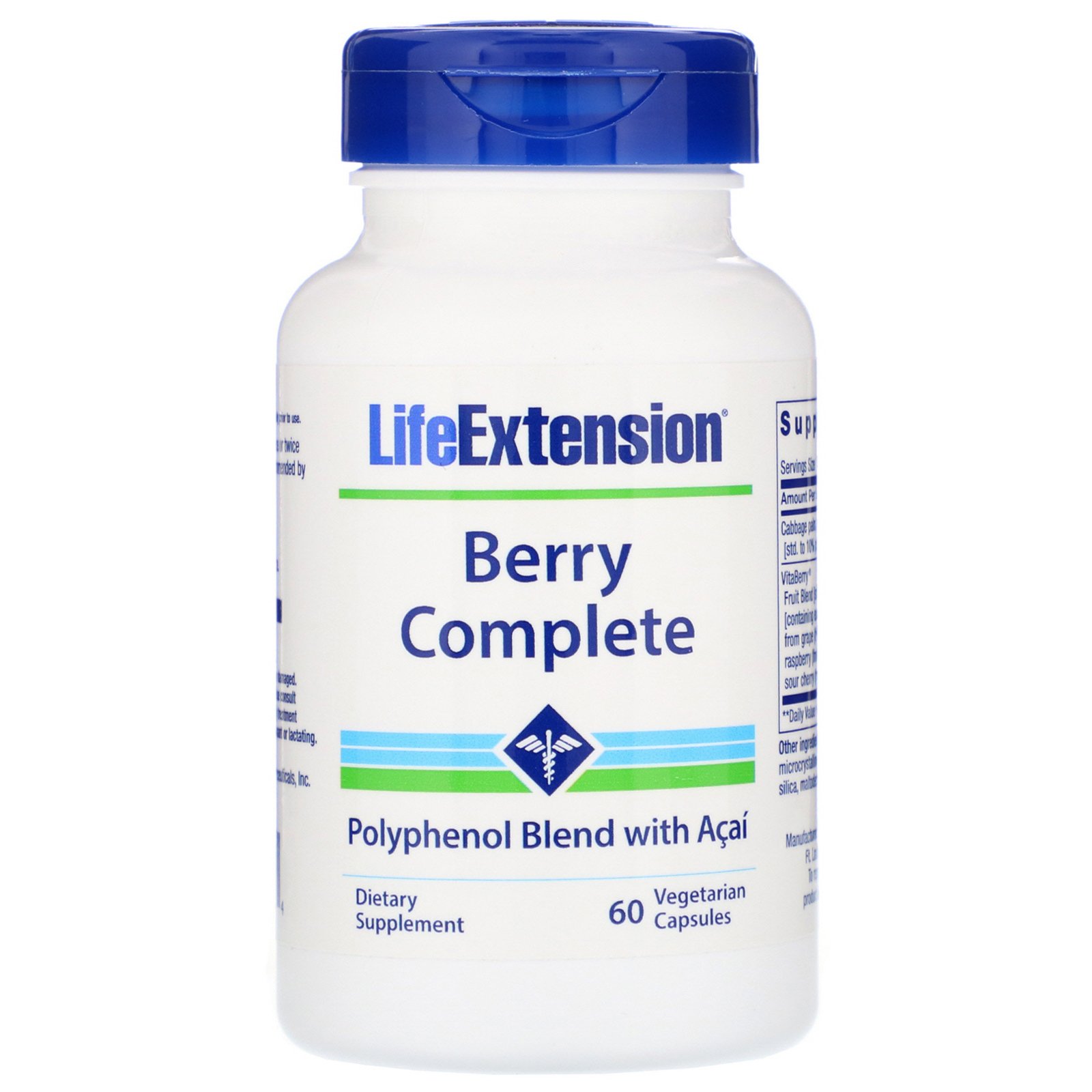 Comprar Life Extension, Berry Complete, 60 Cápsulas Vegetarianas