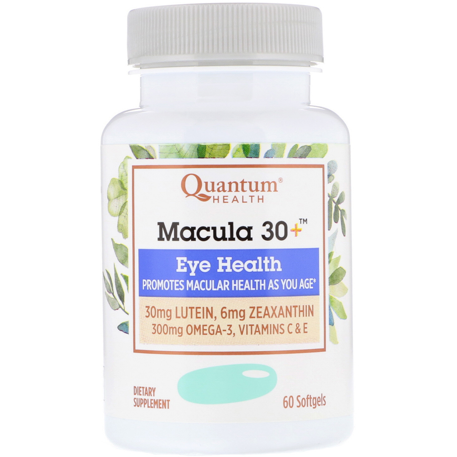 Comprar Quantum Health, Macula 30+, Eye Health, 60 Softgels - Imagem 3