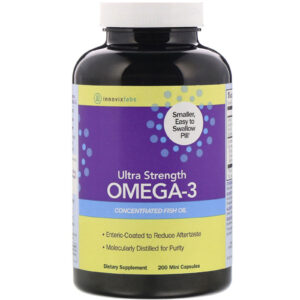 Comprar InnovixLabs, Ultra Strength Ômega-3, 200 Minicápsulas