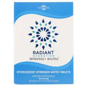 Comprar Daily Wellness Company, Radiant Hydration, 30 Comprimidos Efervescentes de Água Hidrogenada