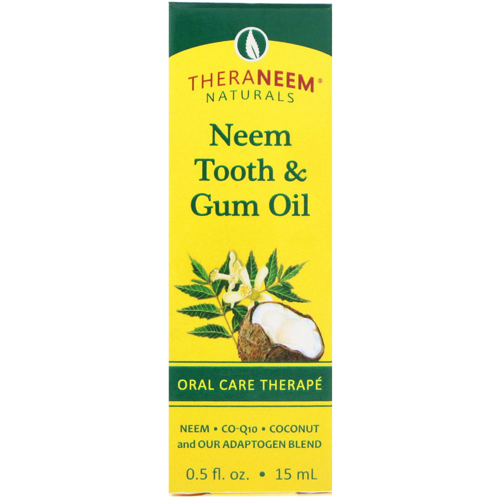 Comprar Organix South, TheraNeem Naturals, Óleo de Nim para Dentes e Gengiva, Terapia de Cuidados Orais, 15 ml