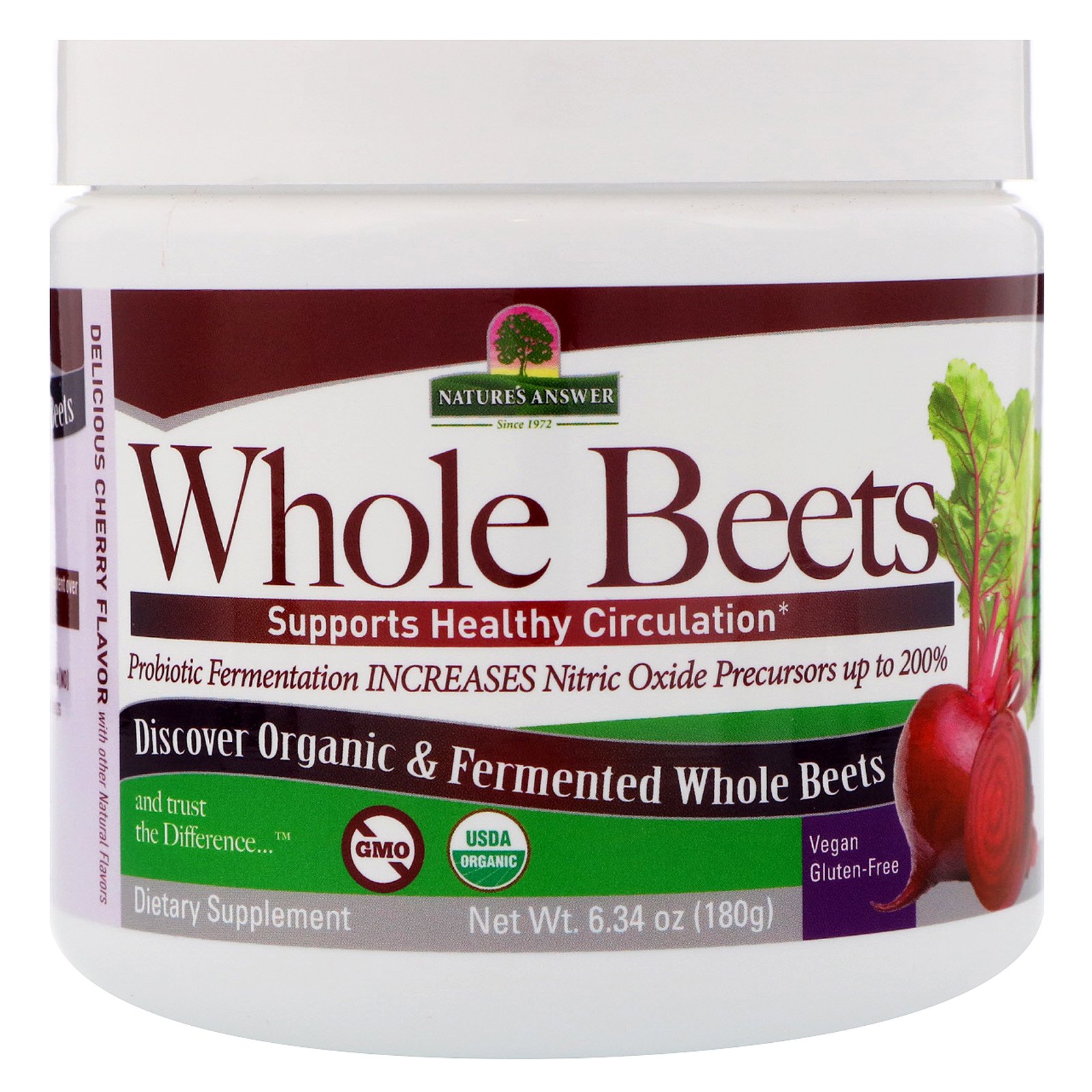 Comprar Nature's Answer, Whole Beets, 6.34 oz (180 g)
