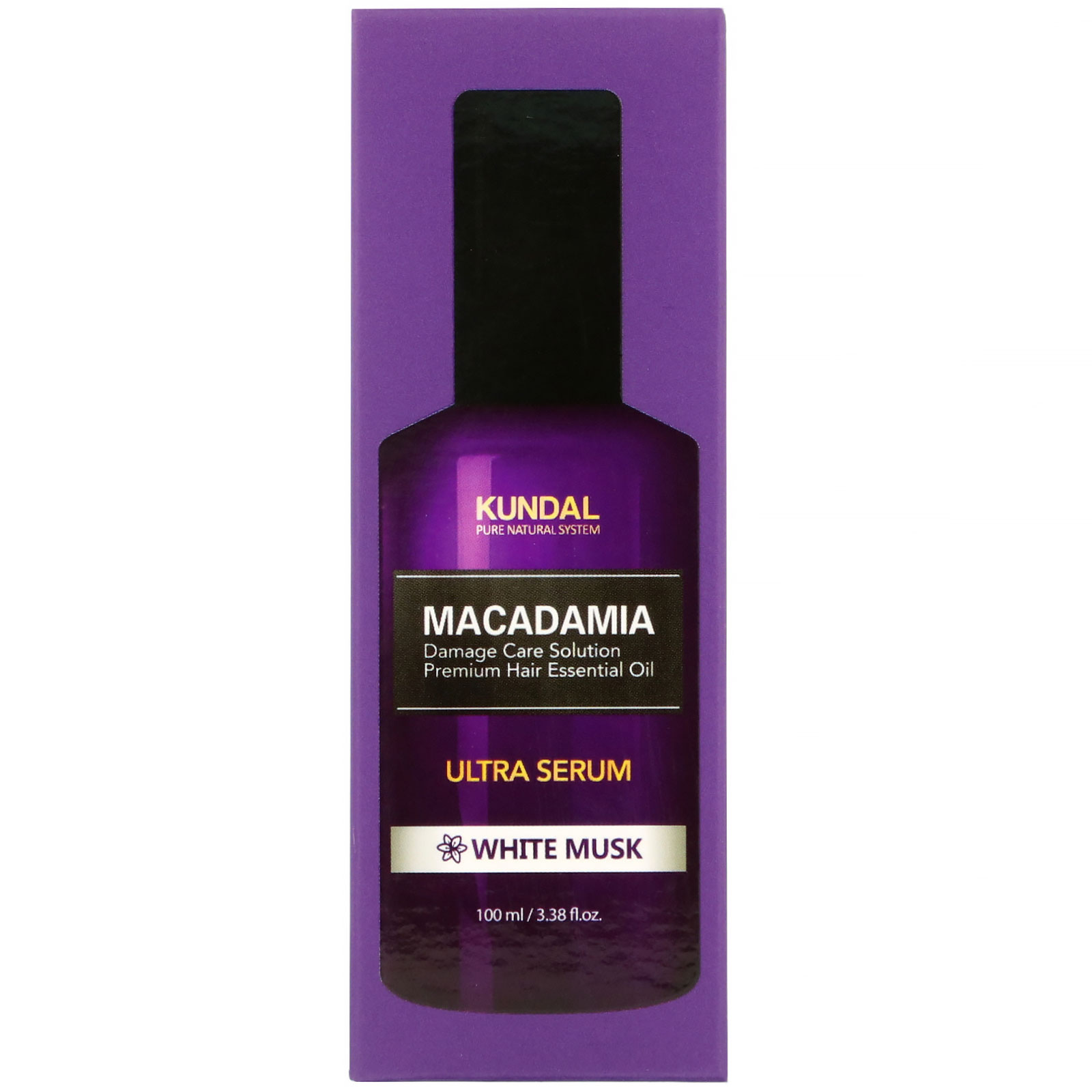 Comprar Kundal, Macadamia, Ultra Serum, White Musk, 3.38 fl oz (100 ml) - Imagem 2