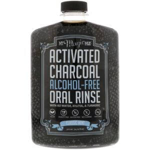 Comprar My Magic Mud, Activated Charcoal, Alcohol-Free Oral Rinse, Classic Mint, 14.20 fl oz (420 ml)