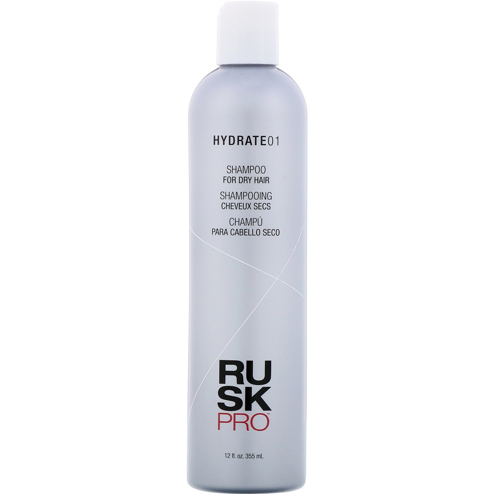 Comprar Rusk, Pro, Hydrate 01, shampoo, para cabelos secos, 355 ml