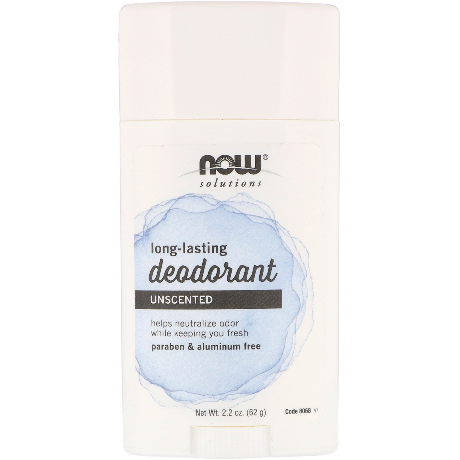 Comprar Now Foods, Long Lasting Deodorant, Unscented, 2.2 oz (62 g)