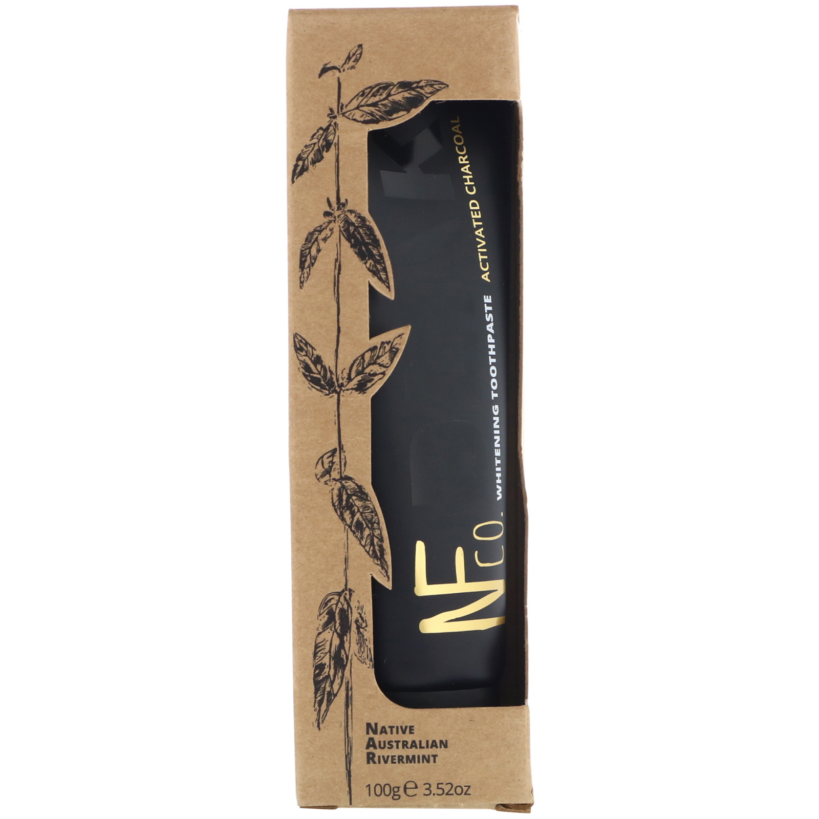 Comprar The Natural Family Co., Blak, Whitening Toothpaste, Activated Charcoal, 3.52 oz (100 g)