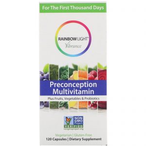 Comprar Rainbow Light, Vibrance, Preconception Multivitamin, 120 Capsules