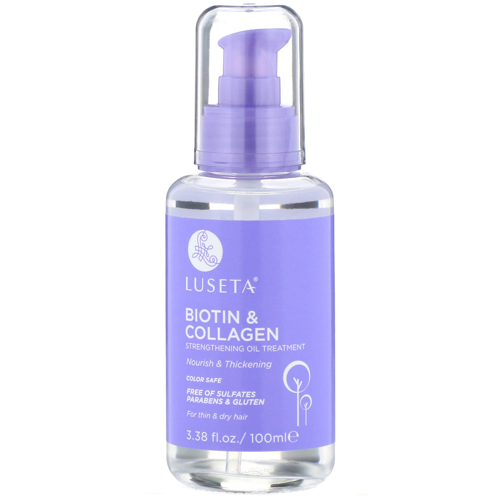 Comprar Luseta Beauty, Biotin & Collagen, Strengthening Oil Treatment, 3.38 fl oz (100 ml)