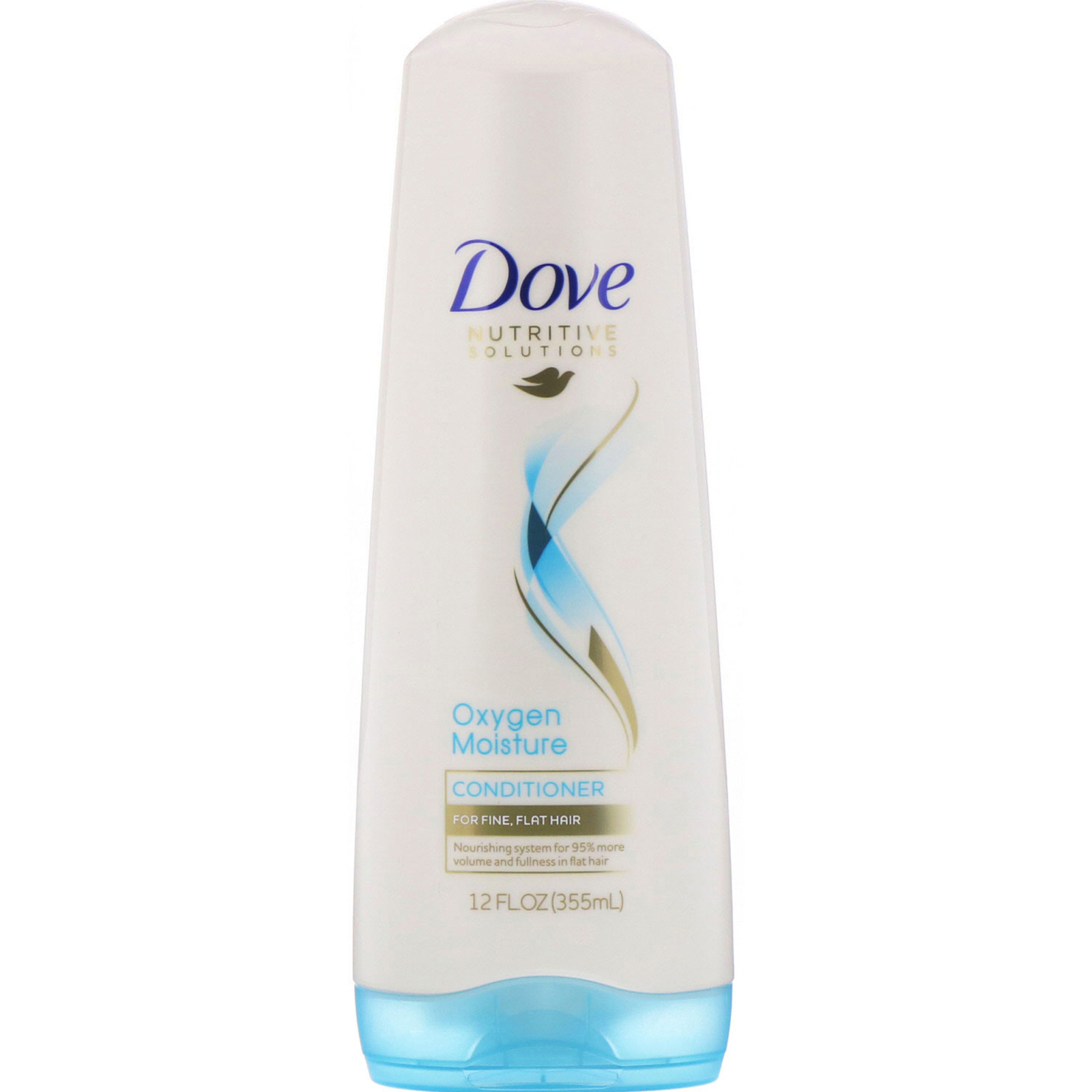 Comprar Dove, Nutritive Solutions, Oxygen Moisture Conditioner, For Fine, Flat Hair, 12 fl oz (355 ml)