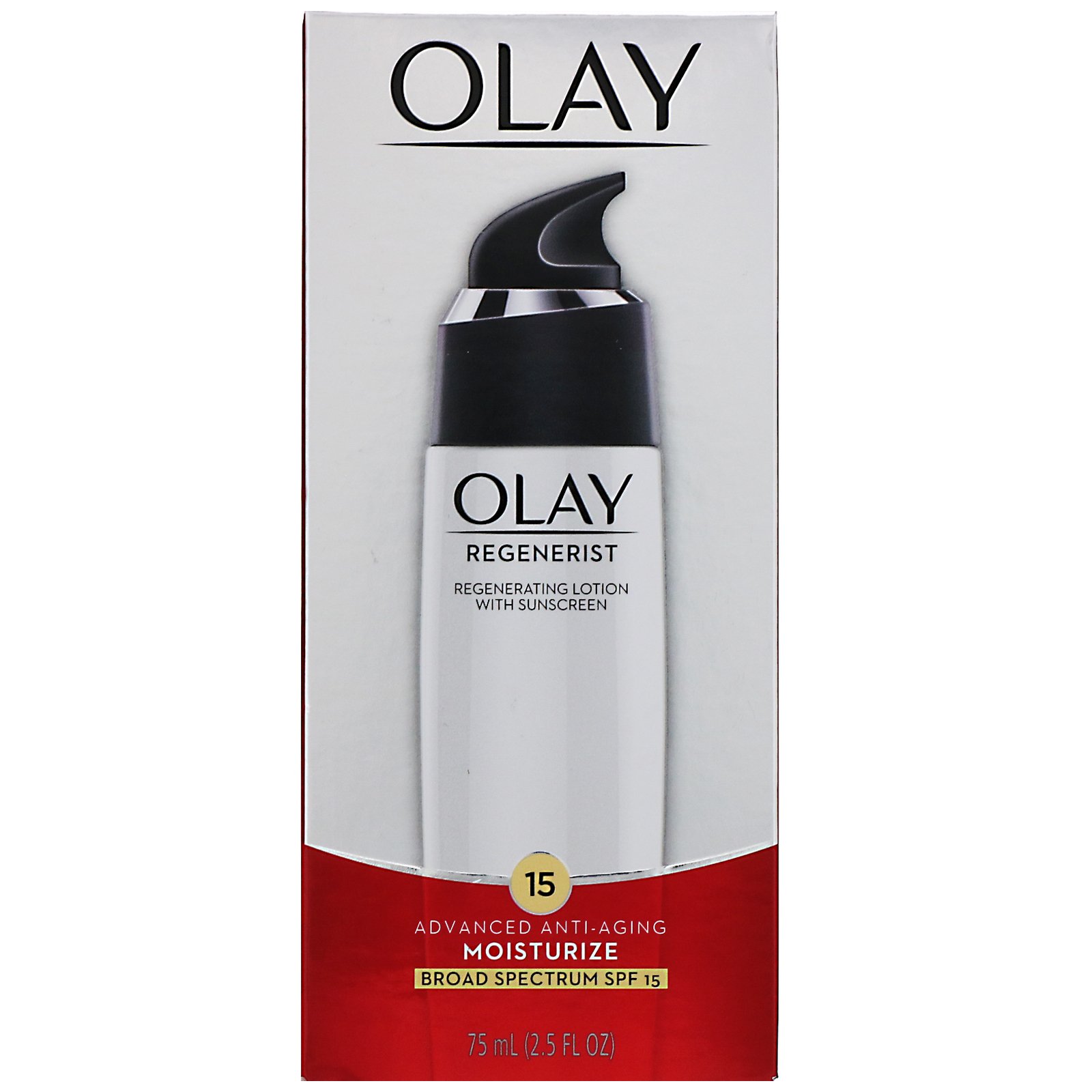 Comprar Olay, Regenerist, Loção Regeneradora com Protetor Solar, FPS 15, 75 ml (2,5 fl oz) - Imagem 2