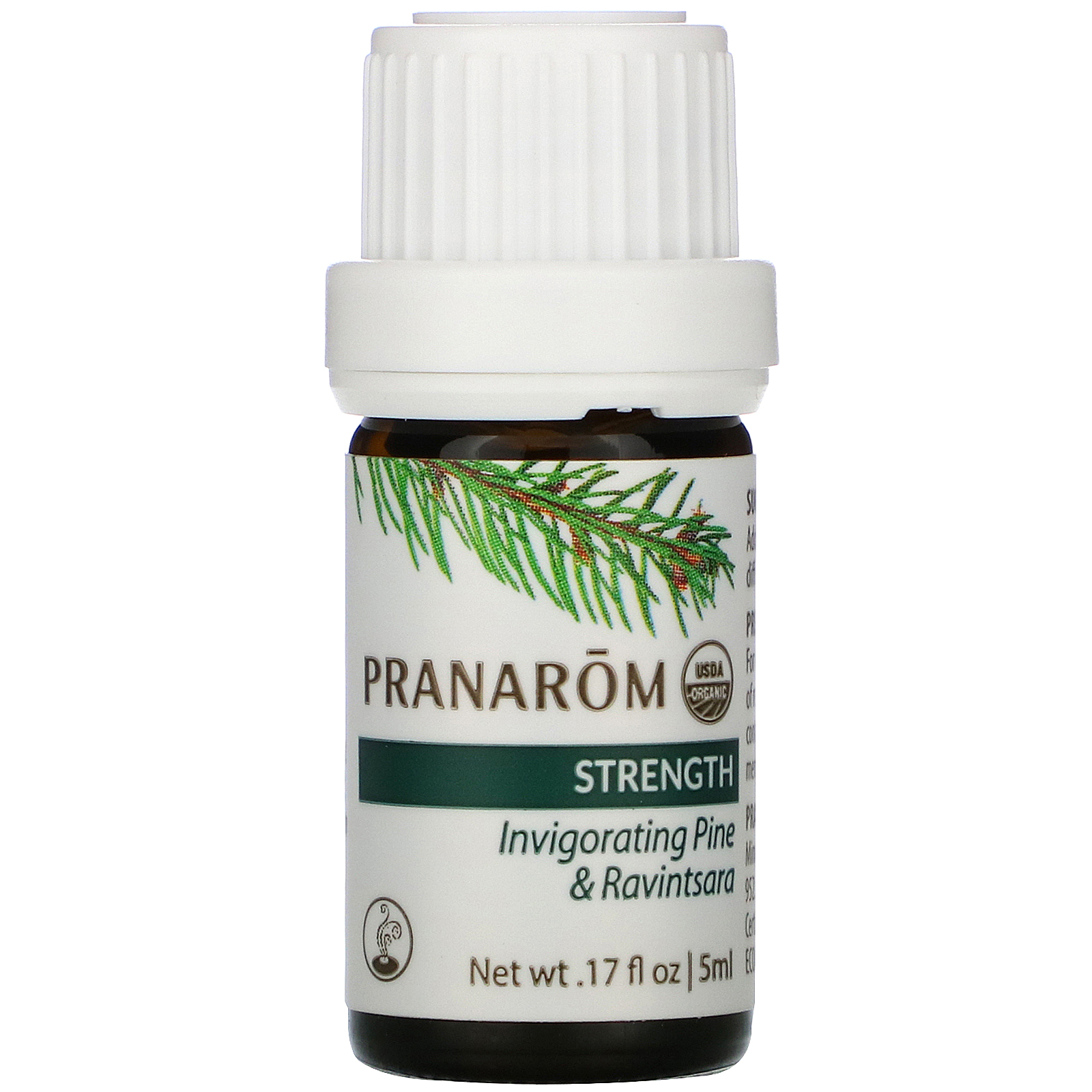 Comprar Pranarom, Essential Oil, Diffusion Blend, Strength, .17 fl oz (5 ml)