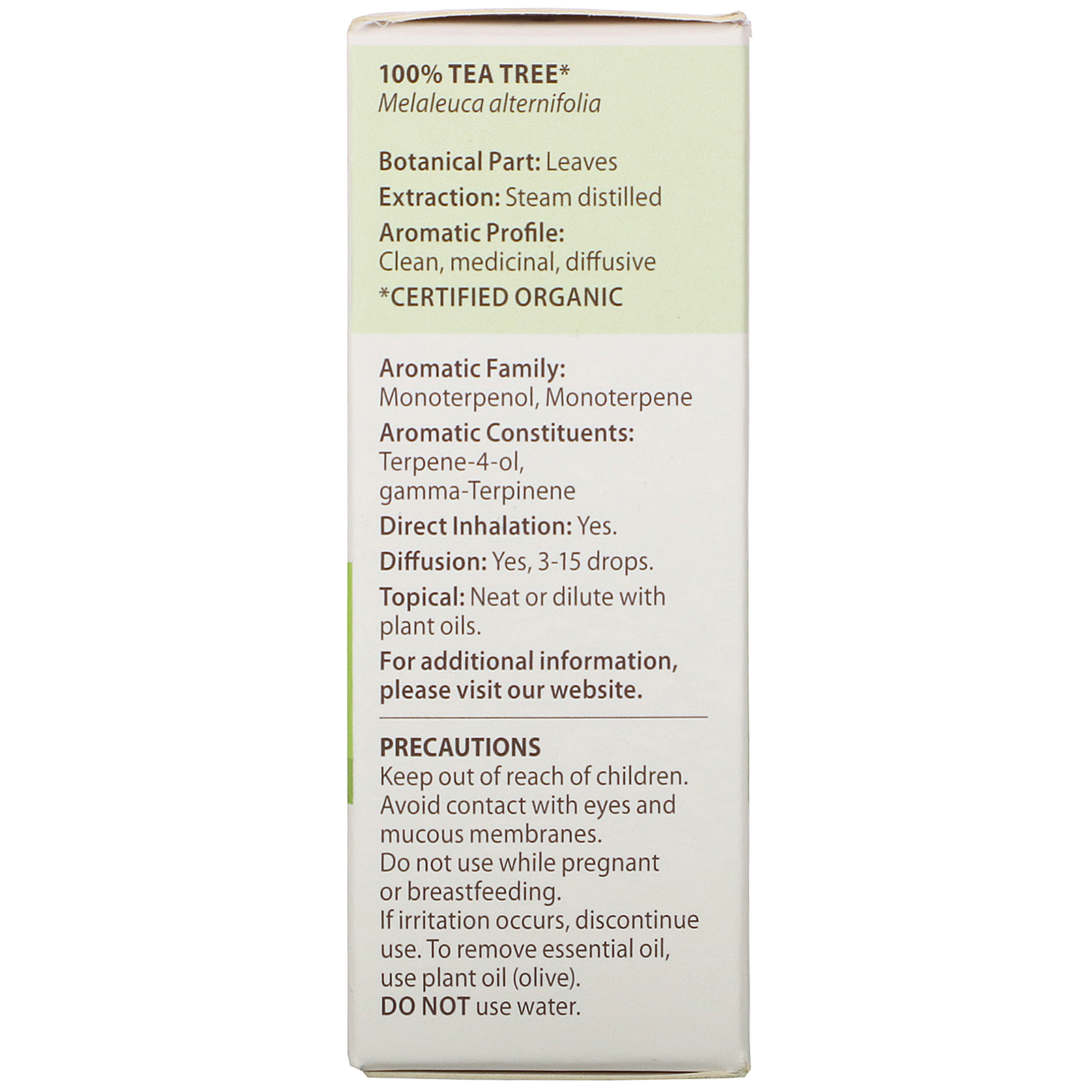Comprar Pranarom, Essential Oil, Tea Tree, .17 fl oz (5 ml) - Imagem 3