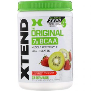Comprar Scivation, Xtend, The Original 7G BCAA, Natural Zero, Sabor de Morango e Kiwi, 13 oz (367,5 g)
