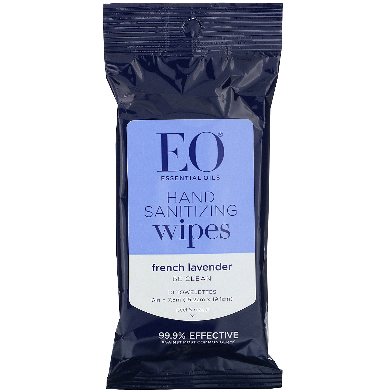 Comprar EO Products, Hand Sanitizing Wipes, Lavender, 6 Pack