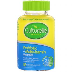 Comprar Culturelle, Probiotic + Multivitamin Gummies, Mixed Berry, 2 Billion CFUs, 52 Gummies