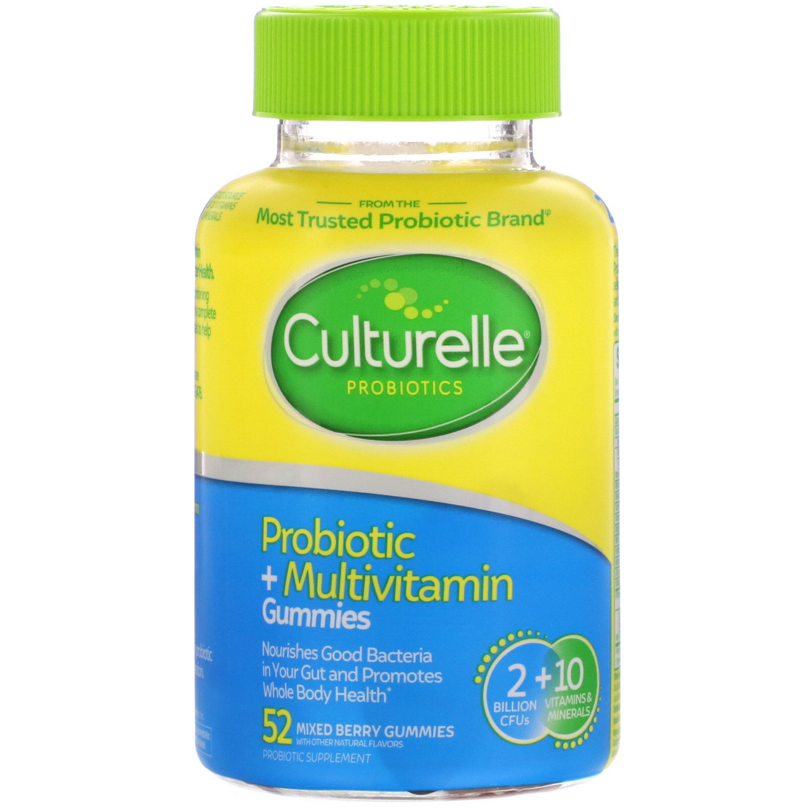 Comprar Culturelle, Probiotic + Multivitamin Gummies, Mixed Berry, 2 Billion CFUs, 52 Gummies