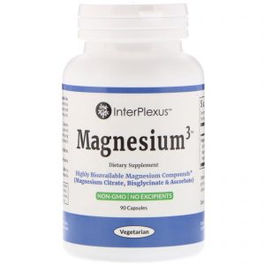 Comprar InterPlexus , Magnesium3, 90 Cápsulas