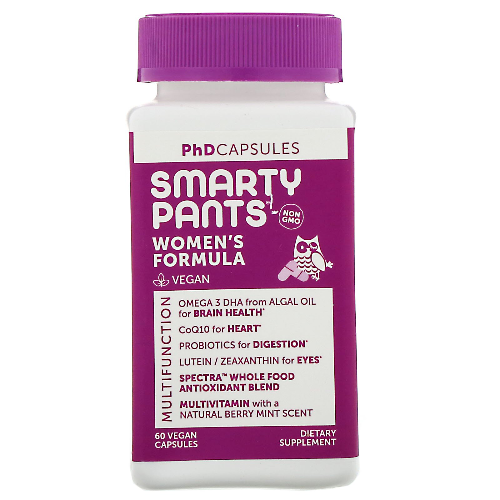 Comprar SmartyPants, PhD Capsules, Fórmula para Mulheres, 60 Cápsulas Veganas