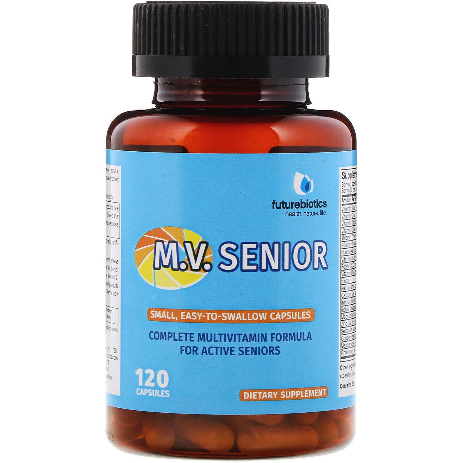 Comprar FutureBiotics, M.V. Senior, 120 Capsules