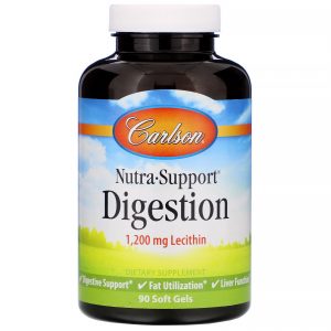 Comprar Carlson Labs, Nutra-Support Digestion, 1,200 mg, 90 Soft Gels