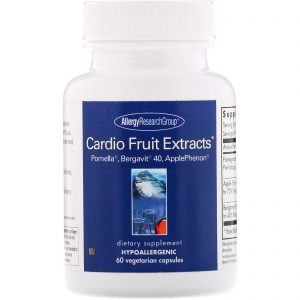 Comprar Allergy Research Group, Cardio Fruit Extracts, 60 Vegetarian Capsules