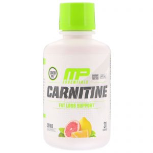 Comprar MusclePharm, Carnitine, Fat Loss Support, Citrus, 1,000 mg, 16 fl oz (473 ml)