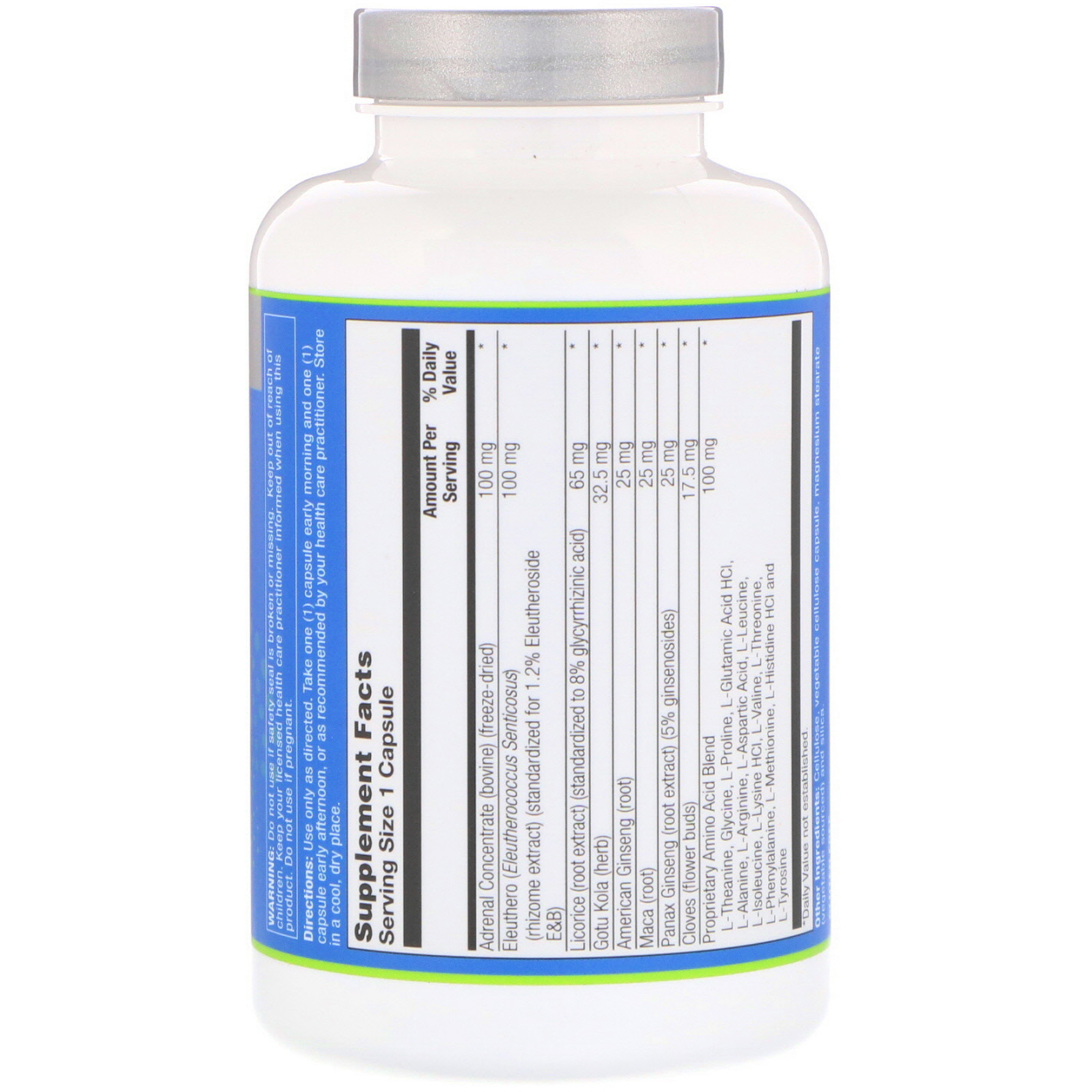 Comprar Vita Logic, Fórmula Adrenal, 120 Cápsulas Vegetarianas - Imagem 2