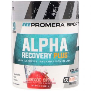 Comprar Promera Sports, Alpha Recovery Plus, Maçã do Pomar, 7,13 oz (202,1 g)