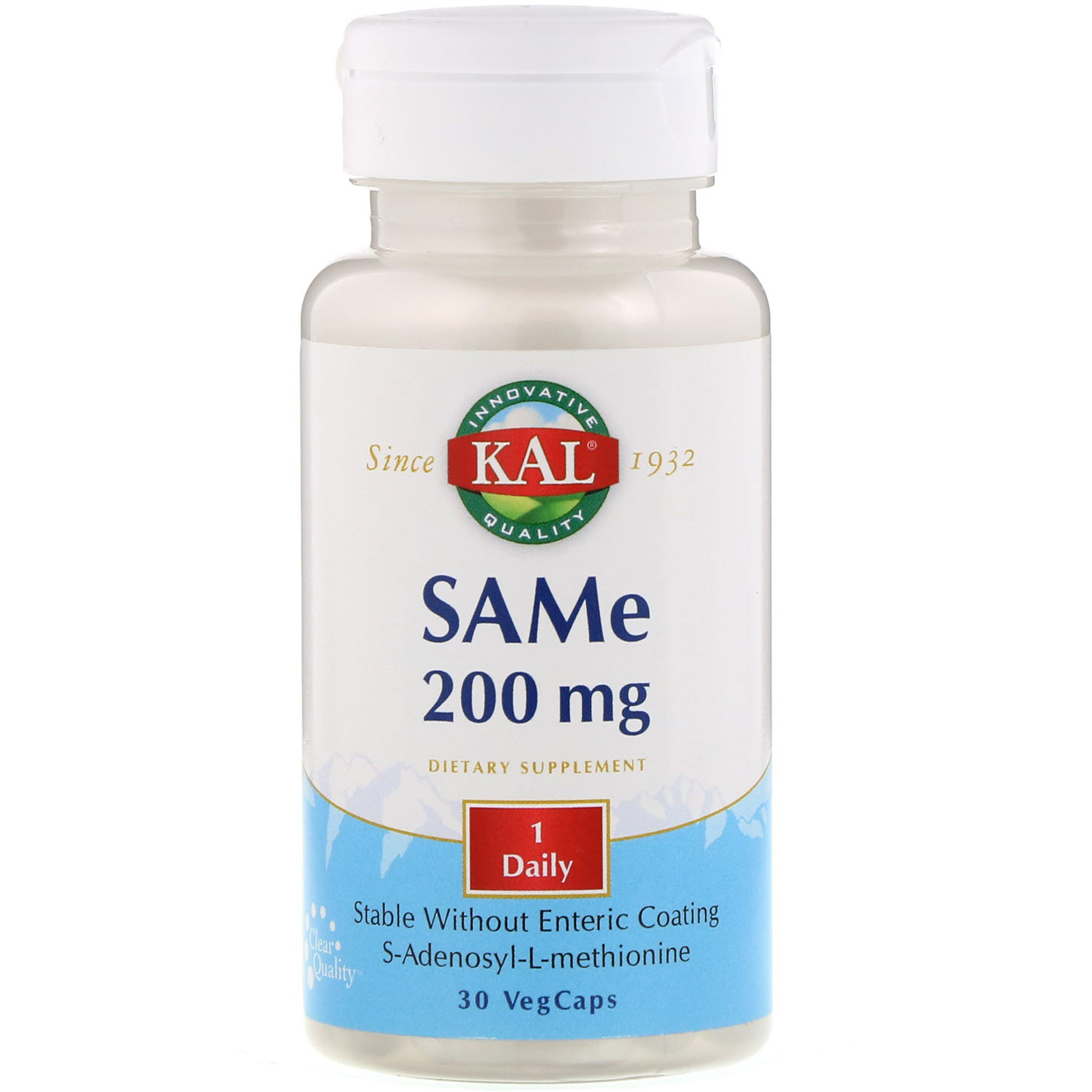 Comprar KAL, SAMe, 200 MG, 30 VegCaps