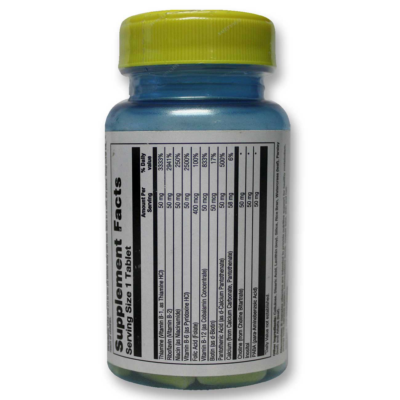 Comprar Nature's Life, B-Complexo 50 mg - 50 Tabletes - Imagem 2