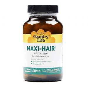 Comprar Country Life, Maxi-Hair® Fórmula para o Cabelo - 60 Tabletes